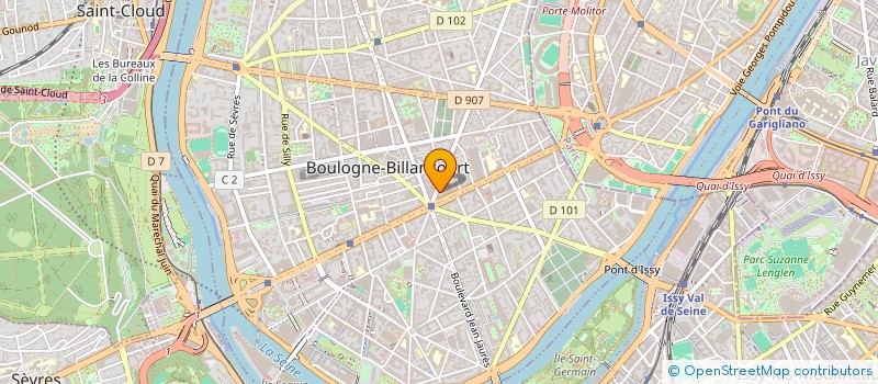 localisation de l'entreprise BENDAO à BOULOGNE-BILLANCOURT