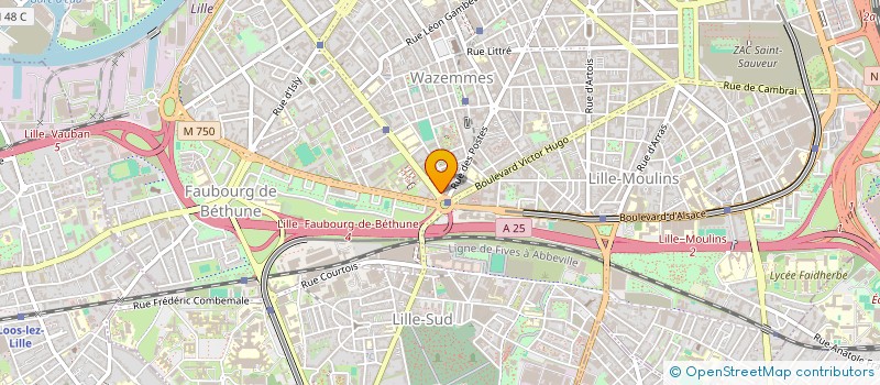 localisation de l'entreprise BENDELLAL à LILLE