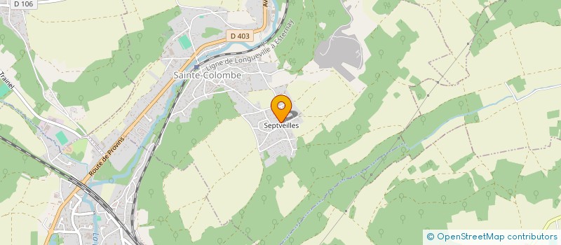 localisation de l'entreprise BENDER SARL à SAINTE-COLOMBE