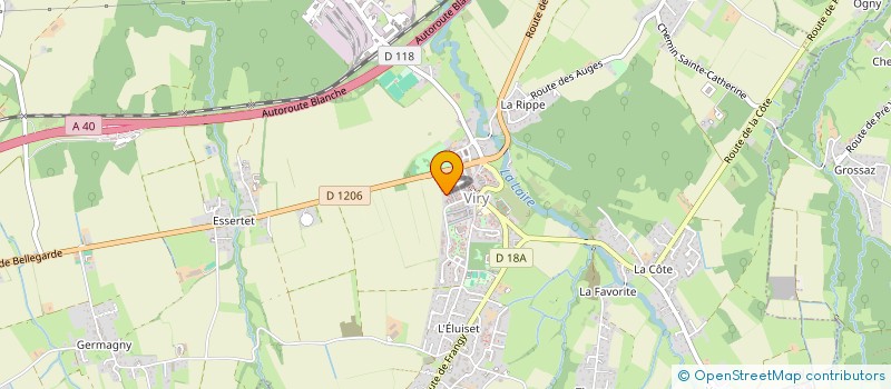 localisation de l'entreprise BENDICOOT IMMO  VIRY