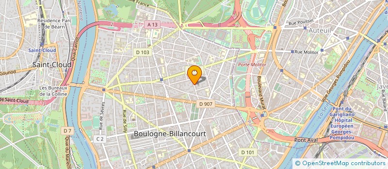localisation de l'entreprise BENDIS à BOULOGNE-BILLANCOURT