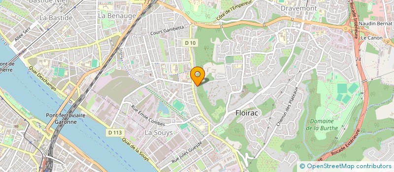 localisation de l'entreprise BENDJELLOUL DJAFFER VTC  FLOIRAC