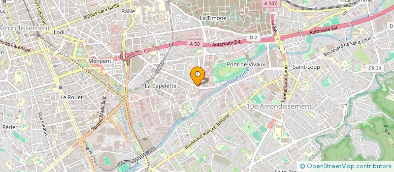 localisation de l'entreprise BENDJILALI IMMO à MARSEILLE
