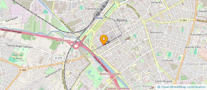 localisation de l'entreprise BENDMARKET  REIMS