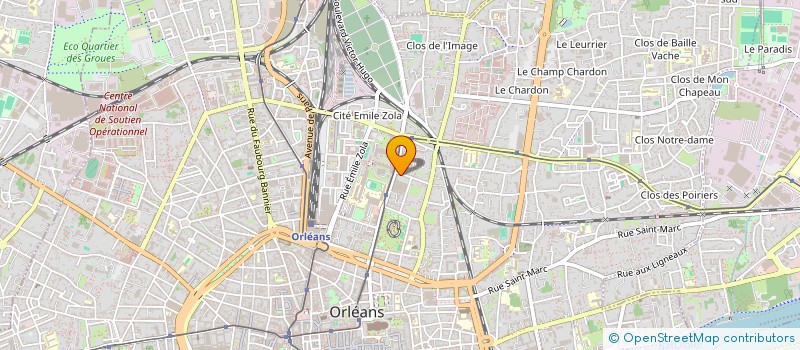 localisation de l'entreprise BENDO & CO  ORLEANS