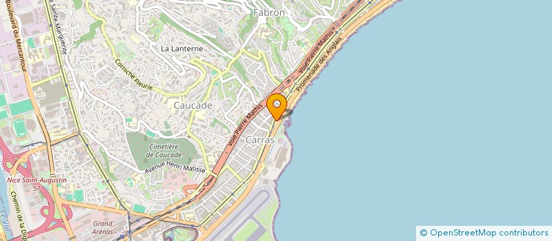 localisation de l'entreprise BENDOO  NICE