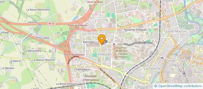 localisation de l'entreprise BENDS  RENNES