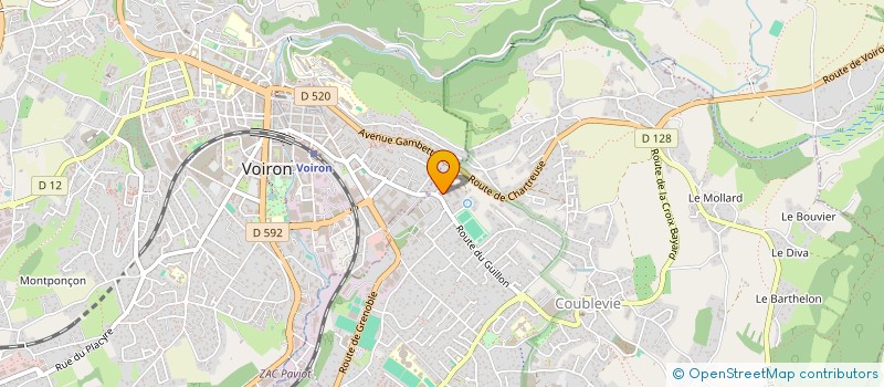 localisation de l'entreprise BENE PARTNERS  COUBLEVIE