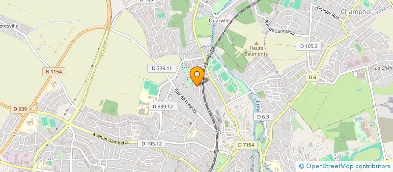 localisation de l'entreprise BENE TELECOM à CHARTRES