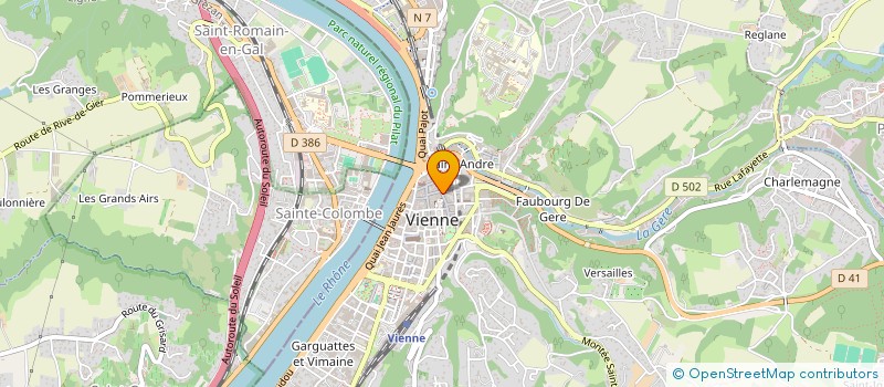 localisation de l'entreprise BENE VIENNE à VIENNE