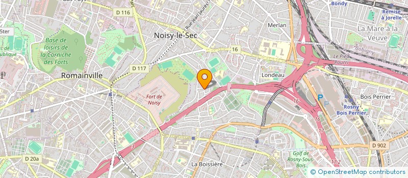 localisation de l'entreprise BENECEK à NOISY-LE-SEC