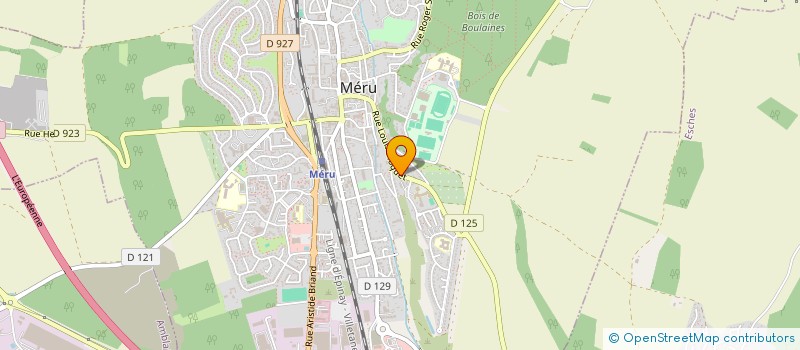 localisation de l'entreprise BENECH  MERU