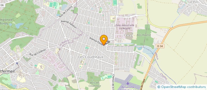 localisation de l'entreprise BENEDDRA INFORMATIQUE & CONSULTING (BIC)  CHELLES