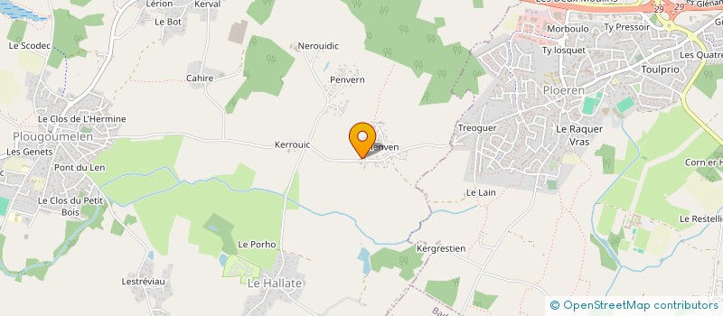 localisation de l'entreprise BENEDICTE APPSMART  PLOUGOUMELEN