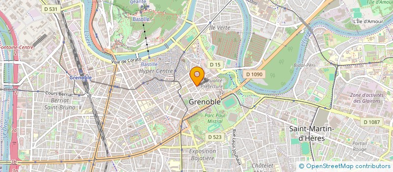localisation de l'entreprise BENEDICTE BASSO à GRENOBLE