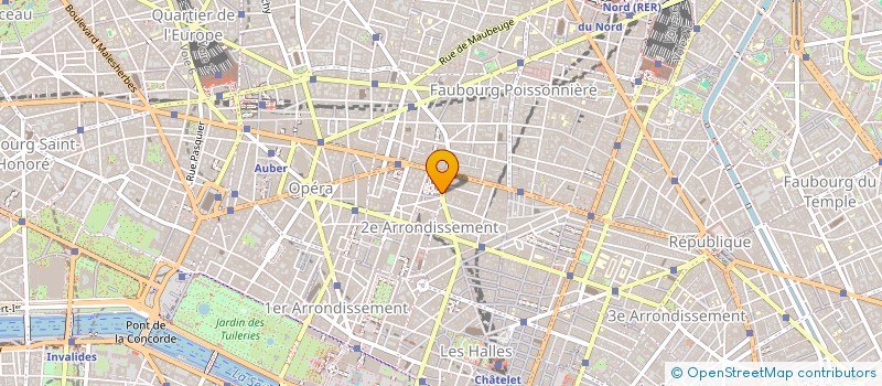 localisation de l'entreprise BENEDICTE GAUQUELIN SARL à PARIS