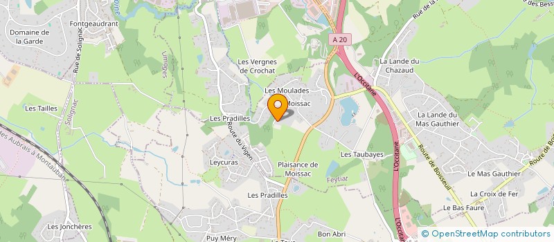 localisation de l'entreprise BENEDICTINS IMMO à FEYTIAT