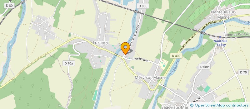 localisation de l'entreprise BENEDICTIONS SERVICES EVENEMENTIEL  MERY-SUR-MARNE