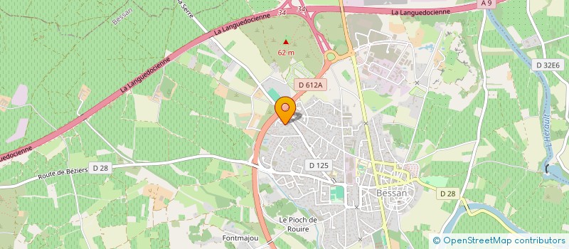 localisation de l'entreprise BENEDICTO  BESSAN