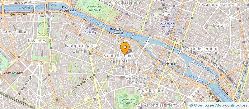 localisation de l'entreprise BENEDITION  PARIS