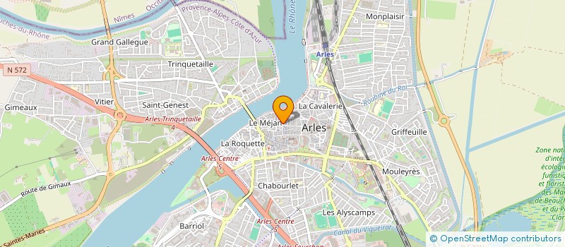 localisation de l'entreprise BENEFERS à ARLES