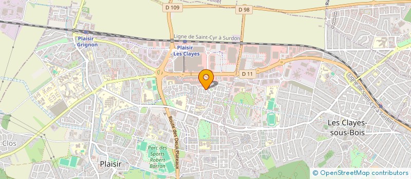 localisation de l'entreprise BENEFICIO à PLAISIR