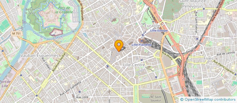 localisation de l'entreprise BENEFIZ à LILLE