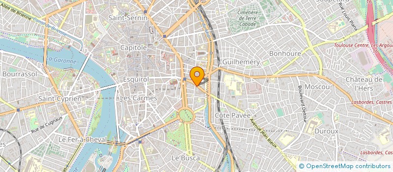 localisation de l'entreprise BENEL à TOULOUSE