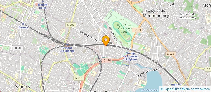 localisation de l'entreprise BENELAU à EAUBONNE