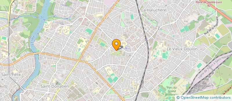 localisation de l'entreprise BENELEC  NANTES