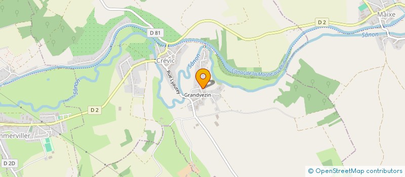 localisation de l'entreprise BENELIA  CREVIC