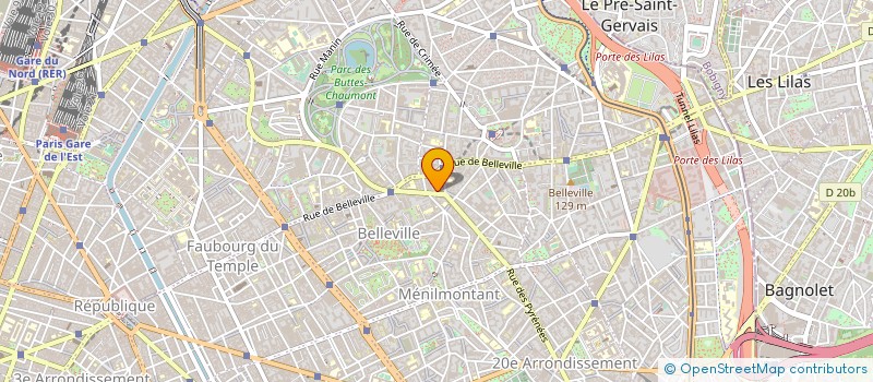 localisation de l'entreprise BENEMATH  PARIS