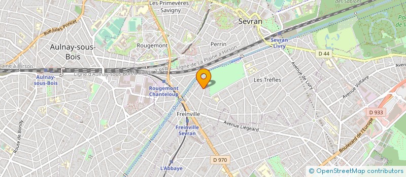 localisation de l'entreprise BENEMS à SEVRAN