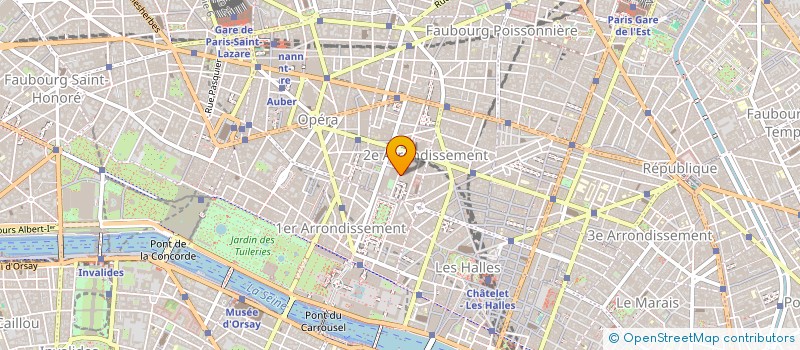 localisation de l'entreprise BENENATI à PARIS