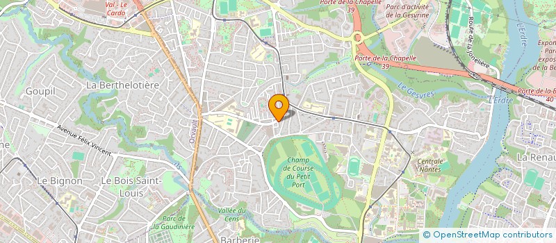 localisation de l'entreprise BENENOVA NANTES à NANTES