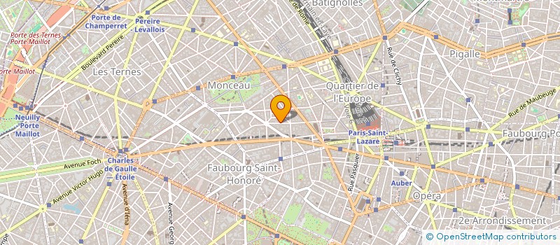 localisation de l'entreprise BENEPORT S A R L  PARIS