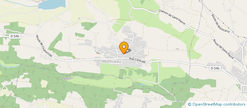 localisation de l'entreprise BENERISI  RUY-MONTCEAU