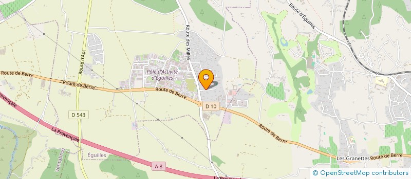 localisation de l'entreprise BENESANDISA  EGUILLES