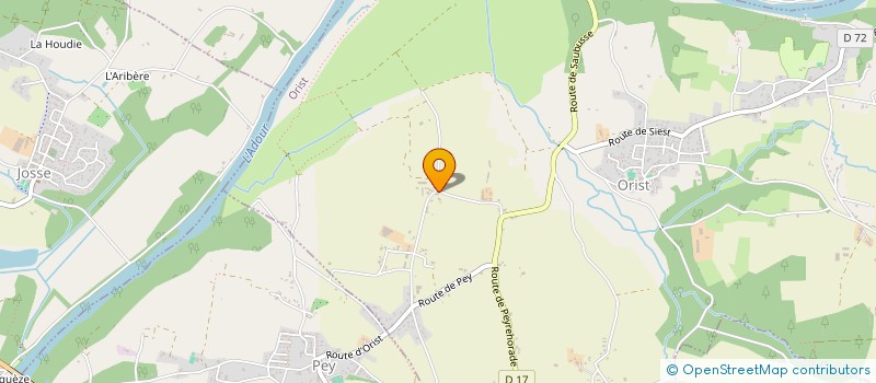 localisation de l'entreprise BENESSE  ORIST