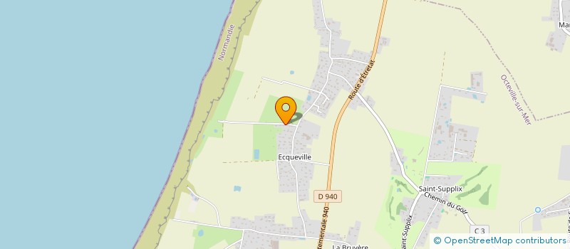 localisation de l'entreprise BENESTIEN  OCTEVILLE-SUR-MER