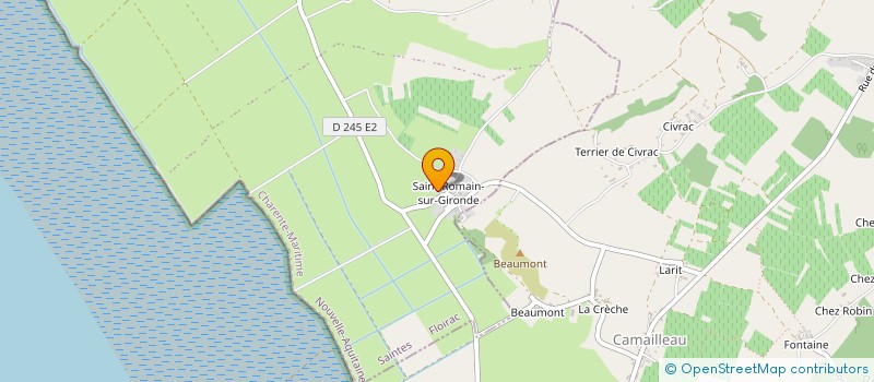 localisation de l'entreprise BENETEAU à FLOIRAC