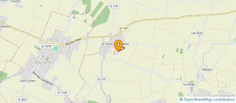 localisation de l'entreprise BENETEAUD à SAINT-MEDARD-D'AUNIS
