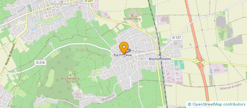 localisation de l'entreprise BENETOM  NIEDERNAI