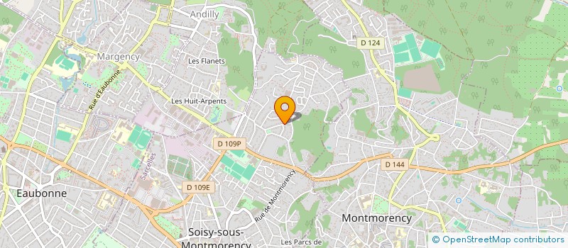 localisation de l'entreprise BENETTAYEB à SOISY-SOUS-MONTMORENCY