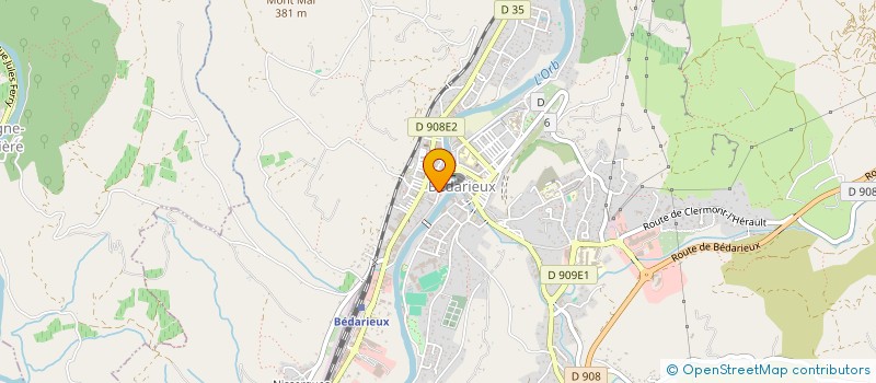 localisation de l'entreprise BENEVENS LN  VILLEMAGNE-L'ARGENTIERE