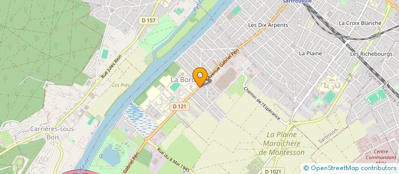 localisation de l'entreprise BENEVENTO  MONTESSON