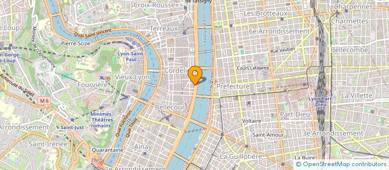 localisation de l'entreprise BENEVISETTE  LYON