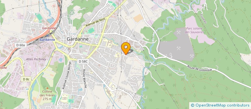 localisation de l'entreprise BENEVOLES - ACTIONS -SOLIDARITE- ENTRAIDE (B.A.S.E) à GARDANNE