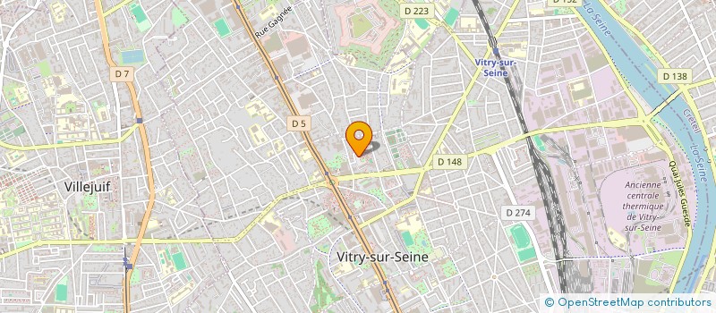 localisation de l'entreprise BENEVOLES FRANCO-MALIENS à VITRY-SUR-SEINE