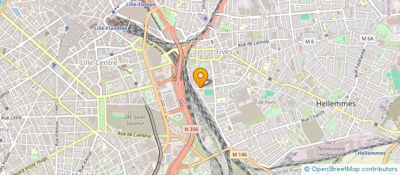 localisation de l'entreprise BENFAM à LILLE